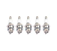JHMTOSD Bougie d'allumage for Moteur 2 Temps L7T Compatible avec Tondeuse à Gazon, souffleur et tronçonneuse BM6A, BPMR7A, RCJ6Y, RCJ7Y, WSR5F 33cc-49cc(5Pcs)