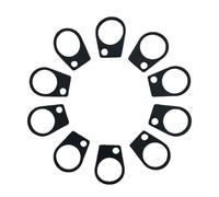 JHMTOSD Convient aux pièces d'outils de Jardin, Accessoires de tronçonneuse à Essence, Joint en Caoutchouc de Filtre à air