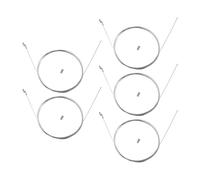 JHMTOSD Convient for Tondeuse à Gazon à Crochet en Z, Frein Moteur, accélérateur, câble de 1,5 mm de diamètre, câble de 200 cm de Longueur. Pièces de Tondeuse à Gazon