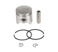 JHMTOSD Ensemble Piston 260, Segments et axe de Piston, Compatible avec Les pièces de Cylindre de Tondeuse à Gazon 26 cm3 34F