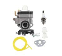 JHMTOSD Kit de Remplacement carburateur for débroussailleuse à chaîne AT63, Compatible avec Les Moteurs tondeuses Gazon TU26, WYJ-138WYK-186 (33/26 cm³) et T242