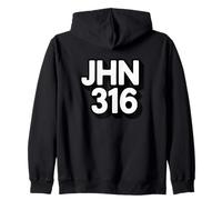 Jhn 316 Chrétien Inspirant Édifiant Sweat à Capuche