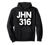 Jhn 316 Chrétien Inspirant Édifiant Sweat à Capuche