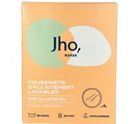 Jho Coussinets D'Allaitement Lavables 4 Pièces