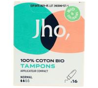 Jho Tampons Avec Applicateur Compact Normal 16 Pièces