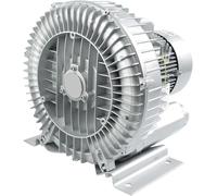 JHOMHF Souffleur régénératif Haute Pression 220 V 120 W ~ 750 W aérateur Industriel for Bassin à Poissons et Pompe à Vide for soufflage ou Aspiration d'air(350W)