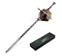 JHRFU Maquette de épée Longue du Chevalier de Feu, Objet de Collection de Jeu vidéo en métal, Taille 30 cm, pour Les passionnés de Jeux vidéo