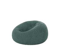 JHSDHYD Housse De Pouf Housse de Pouf Souple en Imitation Tricot 【Garniture Non Incluse ! À Acheter séparément !】(Dark Green,D80cm-empty Cover)