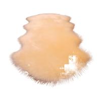 JHSDHYD Tapis Shaggy Tapis à Cheveux Longs, décoration de Maison, Moelleux, Shaggy, Doux, antidérapant, for Chambre Coucher, en Peau Mouton pour Maison(White 1,40x60cm)