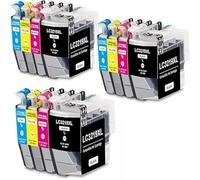 JHTRHZ CARTRIDGES À L'ENK LC3219XL COMPATIBLES 3 Black 3 Cyan 3 Magenta 3 Jaune Compatible avec MFC-J5330DW MFC-J5335DW MFC-J5730DW