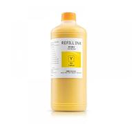 JHTRHZ Encre de Sublimation Compatible avec Les modèles d'imprimante I3200 XP600 TX800 L1440 F1080, tête d'impression 500ml, Kit de Transfert de Chaleur, Presse Compatible avec T-Shirt(500ML-Y)