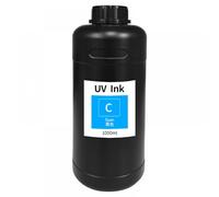 JHTRHZ Encre Dure et Souple Compatible avec l'encre I3200, Compatible avec imprimantes à Jet d'encre TX800 XP600 DX7 DX5 DX10, Film Cuir, boîte à lumière PVC, Corps en Tissu(Neutral-1000ML-C)