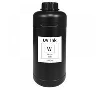 JHTRHZ Encre Dure et Souple Compatible avec l'encre I3200, Compatible avec imprimantes à Jet d'encre TX800 XP600 DX7 DX5 DX10, Film Cuir, boîte à lumière PVC, Corps en Tissu(Hard-1000ML-WT)