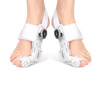 JHTSOLE Correcteur d’Oignon Attelle Réglable Redresseur de Gros Orteil Stretch Hallux Valgus Brace Tension Réglable Sangle de Soulagement de l’oignon pour l’alignement des Orteils 1 Paire