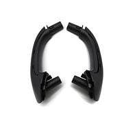 JHVVBFWF 4 Pièces Voiture Avant Gauche Droite Intérieur Porte Tirer Poignée Ensemble Remplacement Pour Mercedes Pour Benz W203 Classe C Berline 2000-2007(Black,FRONT 2PCS)