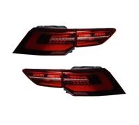 JHVVBFWF Feux Arrière À LED pour Golf 8 MK8 2021 2022 2023 2024 Ensemble De Feux Arrière Mise À Niveau Configuration Accessoires De Style Feux Arrières Auto(Red One Set)