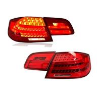 JHVVBFWF Paire De Feux Arrière À LED pour B&MW Série 3 M3 E92 330i 335i M3 2005-2012 Feux De Stop De Recul Clignotants Style Automobile Feux Arrières Auto(4PCS Red)
