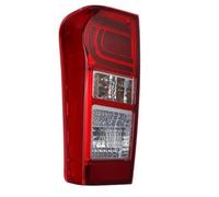 JHVVBFWF pour Isuzu pour DMax 2012-2019 Ensemble De Feux Arrière À LED avec Faisceau De Câbles Ampoules 8961253983 898125393 Feux Arrières Auto(Red-Left)