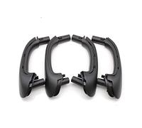 JHVVBFWF Pour Mercedes Pour Benz W203 Classe C Berline 2000-2007 4 Pièces Voiture Avant Gauche Droite Intérieur Porte Tirer Poignée Ensemble Remplacement(Black,4 PIÈCES)