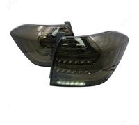 JHVVBFWF pour Toyota pour Highlander 2012 2013 2014 Modifié Feu Arrière Feu Stop Clignotant Ensemble Feu De Recul Ensemble Feu Arrière Feux Arrières Auto(Pair of Black)