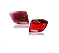 JHVVBFWF pour Toyota pour Highlander 2012 2013 2014 Modifié Feu Arrière Feu Stop Clignotant Ensemble Feu De Recul Ensemble Feu Arrière Feux Arrières Auto(Pair of Red)