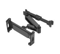 JHXFUL Support Tablette Voiture pour Seat Cupra Formentor 1.5 TSI ACT, Rotation à 360° Support Ipad Porte Tablette Voiture pour Appuie-tête,A-Black