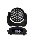 JHXHFJXZ 1PC 36x18W LED Tête Mobile Bouton Clé Version RGBWA+UV 6in1 Zoom Wash Lumière de Scène for DJ Disco Mariage Band Fête pour les soirées dansantes à domicile