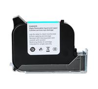 JHXHFJXZ Cartouche d'encre série 2588, 1 Pouce, for imprimante à Jet d'encre, numéro 2588, Logo, Date, Image Matériau d'impression Large(Blue)