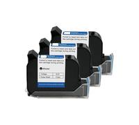 JHXHFJXZ Cartouche d'imprimante à Jet d'encre Portable en Ligne économique, 12.7mm, séchage Rapide, solvant imperméable, Encre Noire Matériau d'impression Large(3PCS)