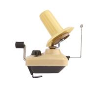 JHXHFJXZ Enrouleur de Fil Manuel en Fibre de Laine, Machine à Enrouler Manuelle, Boule de Ficelle, Portable for Bricolage, Couture, Accessoires de Fabrication Large Gamme d'applications(Light Yellow)