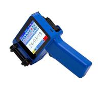 JHXHFJXZ Imprimante à Jet d'encre Portable multilingue de 12,7 mm, Impression de Texte, Code QR, numéro de lot, Logo, Image, Date, avec Encre Matériau d'impression Large(Printer-1 Black Ink)