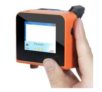 JHXHFJXZ Mini imprimante à Jet d'encre Portable, 12.7mm, for Codes-Barres QR, Date, numéro, Logo, Date d'expiration, Machine de Codage, 25 Langues Matériau d'impression Large(Non Cartridge)