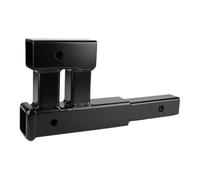 JHXHFJXZ Récepteur d'attelage de remorque, rallonge d'attelage de remorque, Adaptateur d'attelage de récepteur d'extension de remorquage Double for système de remorquage Répartition du Poids