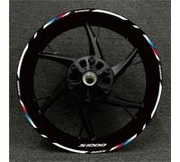 Autocollant Réfléchissant pour Jante De Moto pour BMW S1000XR S1000R 1000RR S 1000 XR S 1000 R 1000 RR Autocollant pour Moyeu De Roue Autocollant pour Jantes de Moto(Couleur 3)