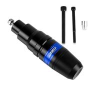 JHYBDP CNC Curseurs De Cadre D'échappement De Moto pour XL750 XL 750 TRANSALP Transalp 750 2023-2025 Protecteur Collision De Curseur De Cadre Protection Anti-Chute du Tuyau d'échappement(Bleu)