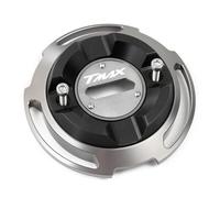 JHYBDP Couvercle Latéral De Stator De Moteur De Moto pour Yamaha TMAX 560 TMAX560 2020-2023 Protection De Boîtier De Protection De Curseur Cache latéral de Moteur de Moto(Silver)