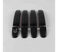 JHYBDP Couvercle Poignée Porte Extérieure Voiture Cache-poignées De Porte Extérieure Pour Ford Pour Mondeo 2008-2012 Protection Garnitures Poignées 2009 2010 2011 Housses(Noir 2)