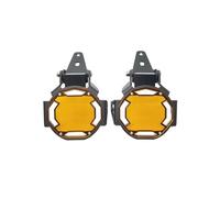 JHYBDP Grille De Protection De Phare Antibrouillard Rabattable pour Moto pour BMW R 1250 GS R1250GS Adventure R1200GS LC R1200 GS ADV 2014-2023(Orange)