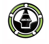 JHYBDP Protecteur de réservoir Autocollant De Protection De Bouchon De Réservoir De Carburant De Moto, Autocollant Décoratif pour Kawasaki Z800 Z 800(Vert)