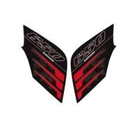 JHYBDP Protecteur de réservoir Autocollant De Protection De Réservoir De Carburant Latéral De Moto pour Suzuki VSTROM 650 650XT DL650 650 XT DL 650(Couleur 9)