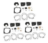 JHYBDP Réfection Marin Carbu Kit Complet De Réparation Carburateur pour Moteurs pour Johnson pour Evinrude V4 V6 150CV 1992-1996 1998-2002 Kits pour Hors-Bord Kit Réparation Hors-Bord