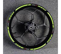 JHYBDP Stickers Bords Jantes Autocollants pour Jantes De Moto pour Suzuki GSX-S750 GSX750S GSXS750 GSXS 750 S750, Bandes Réfléchissantes Ensemble Jantes d'autocollants(Couleur 14)