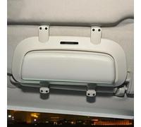 JHYGBKYHGG BoîTe De Rangement De Lunettes De Soleil De Voiture pour Nissan Qashqai J11 2014-2020, éTui De Lunettes De Soleil De Voiture Porte-Lunettes Accessoires D'IntéRieur,C/Grey