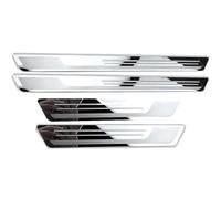 JHYGBKYHGG Lot de 4 Protection Seuil de Porte de Voiture pour BMW 4 Series M440d i4 | 420i 420d 430i M440i, Plinthes pour Auto en Acier Inoxydable Protecteur Accessoires,C