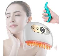 JHYLJSH TMJ Relief Products Mâchoire, 9 réglages de chauffage réglables, outil de massage TMJ Soulagement des vibrations, chauffage, Pulsmode, douleur efficace de la mâchoire et du cou, meulage de la