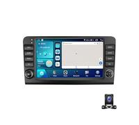 JHYUUKAU Android 13 Autoradio 2 Din Écran Tactile 9 Pouces pour Benz ML W164 GL X164 2005~2012 GPS Navigation avec 4G/WiFi/DSP/Carplay/Android Auto, avec AHD Caméra De Recul,4 Core m100s 1g+32g
