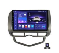 JHYUUKAU Android 13 Voiture Multimédia 9 Pouces Écran Tactile Radio pour City 2002~2007 Autoradio 2 DIN avec GPS/RDS/FM/DSP/Carplay/Auto, AHD Caméra De Recul,8 Core m800s 8g+256g