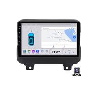 JHYUUKAU Android 14 Autoradio Carplay Android Auto sans Fil Bluetooth 2 Din Voiture Écran Tactile 9 Pouces Compatible avec Jeep Wrangler 2018~2019 avec GPS, RDS, USB, Commande Au Volant,C20 Pro
