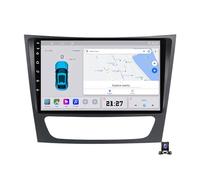 JHYUUKAU Autoradio Android 14 Compatible avec Benz W211 2002~2010 2 DIN Bluetooth, Carplay, Android Auto, Écran Tactile 9 Pouces, FM/RDS, GPS, 4G WiFi, Caméra De Recul 1080P,C20 Pro