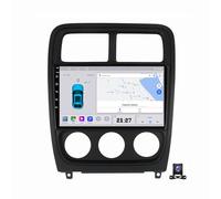 JHYUUKAU Autoradio Android 14 pour Dodge Caliber 2009~2013 Octa-Core 2+32G Bluetooth 2 DIN Écran Tactile 9 Pouces, Carplay, Android Auto, FM/RDS, GPS, 4G WiFi, Caméra De Recul 1080P,C20 Pro